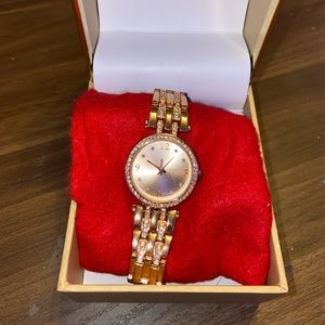 Beautiful rose gold watch